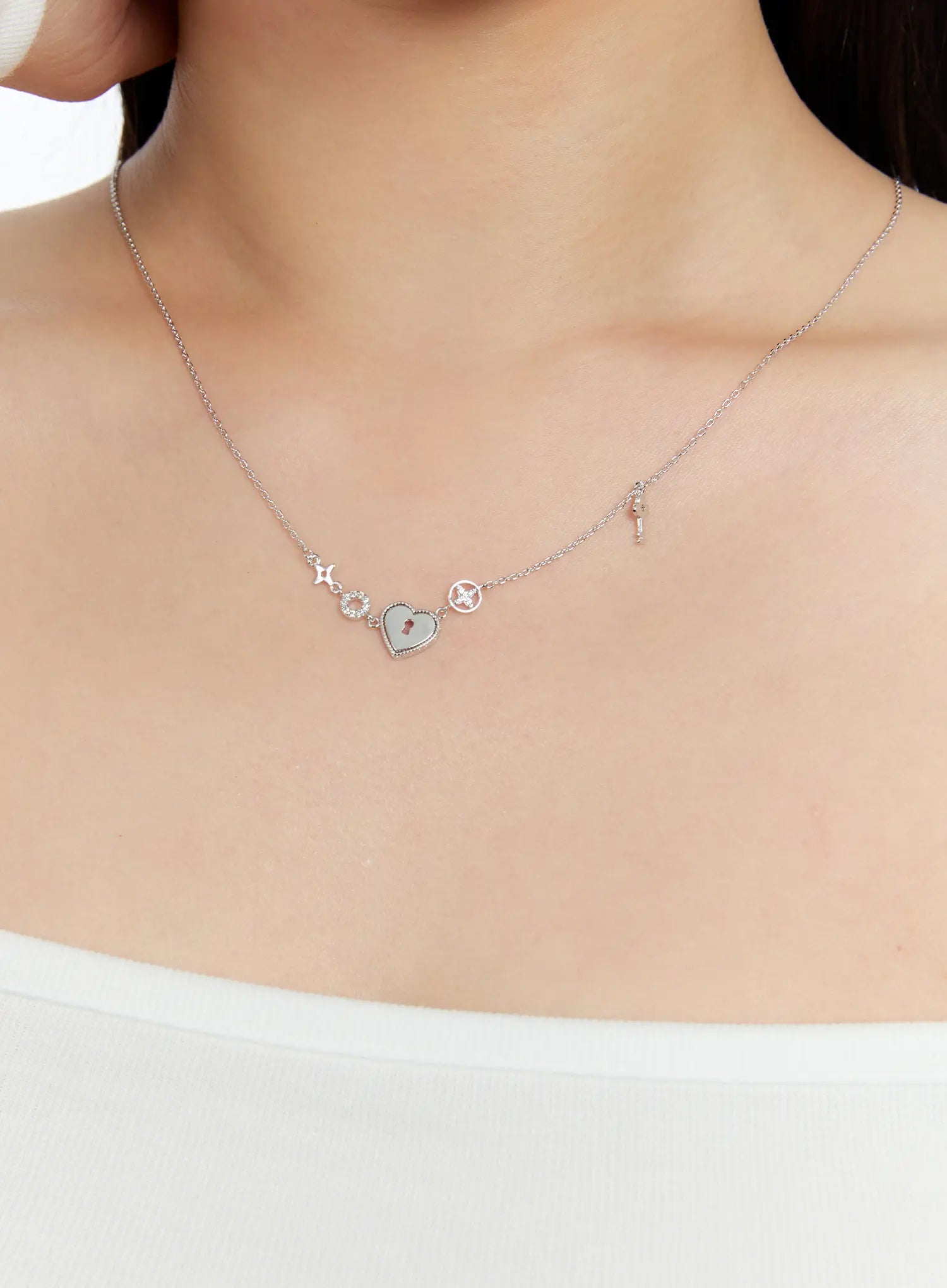 Key of Love Necklace IS517