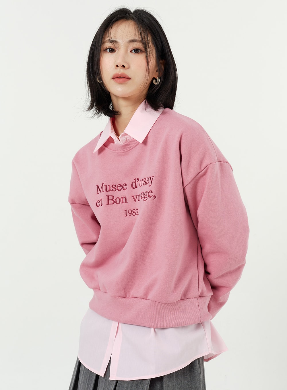 Embroidered Sweatshirt OM309