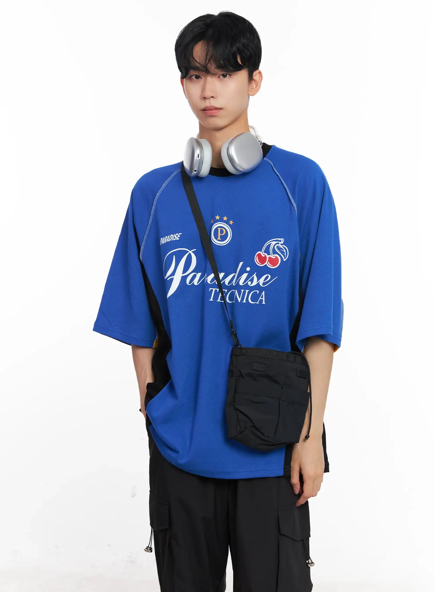Men's Graphic "Paradise" Casual Tee IL504