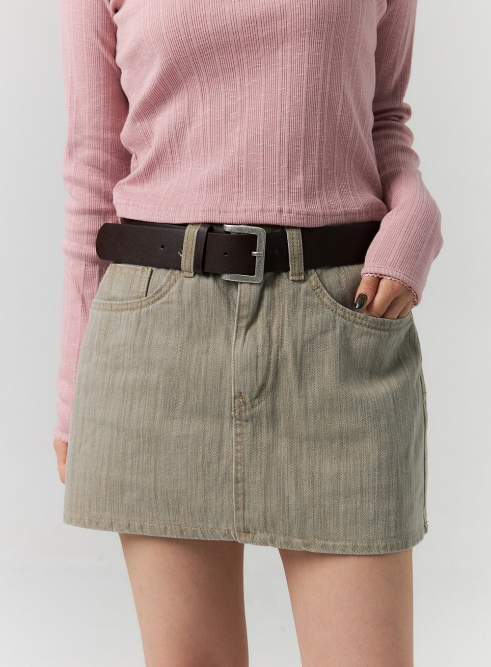 Square Buckle Belt CS313