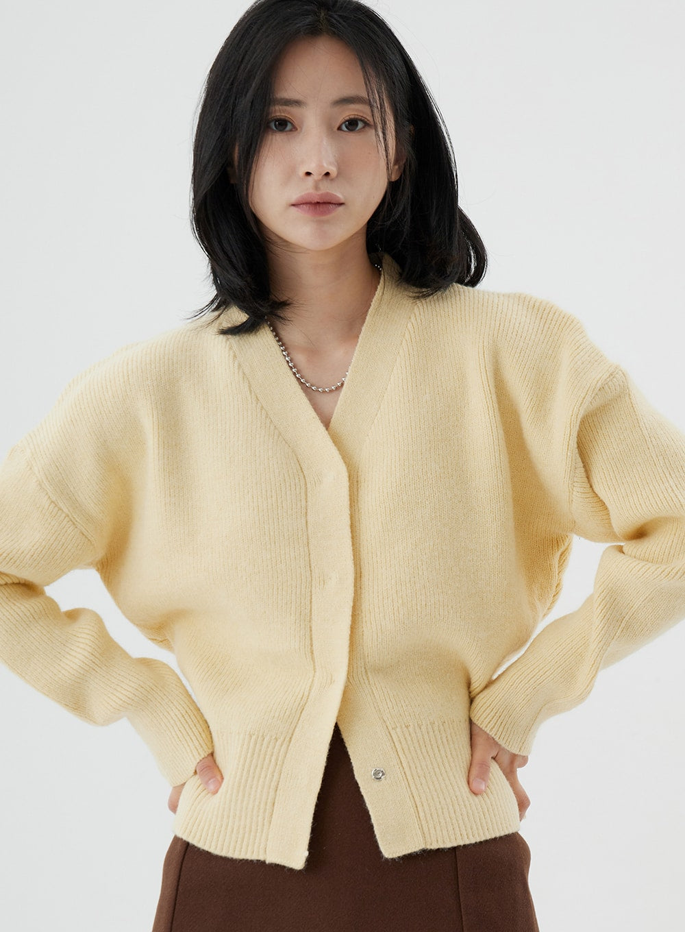 Snap Button Cardigan ON01