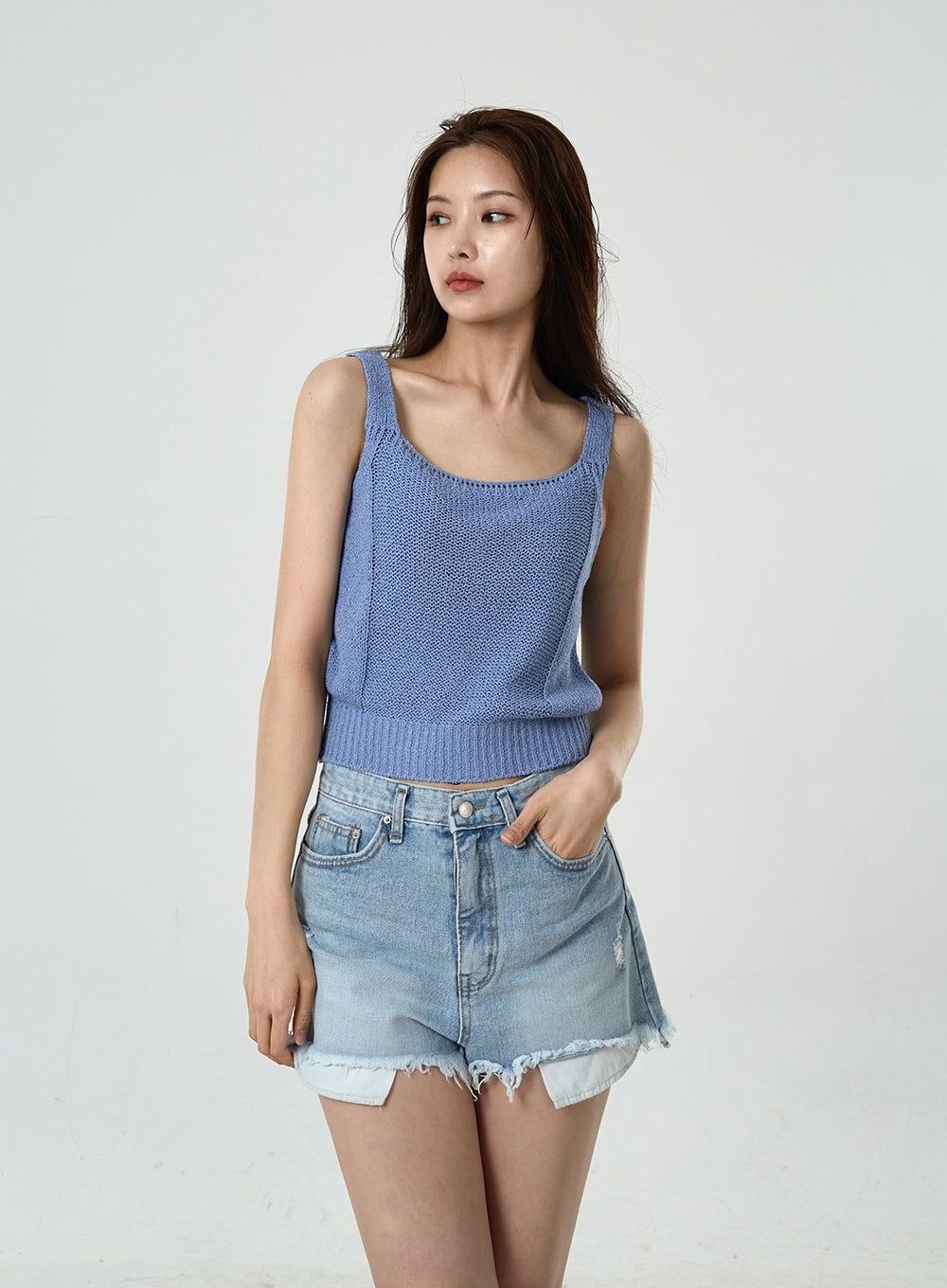 Basic Knitted Tank Top CU7