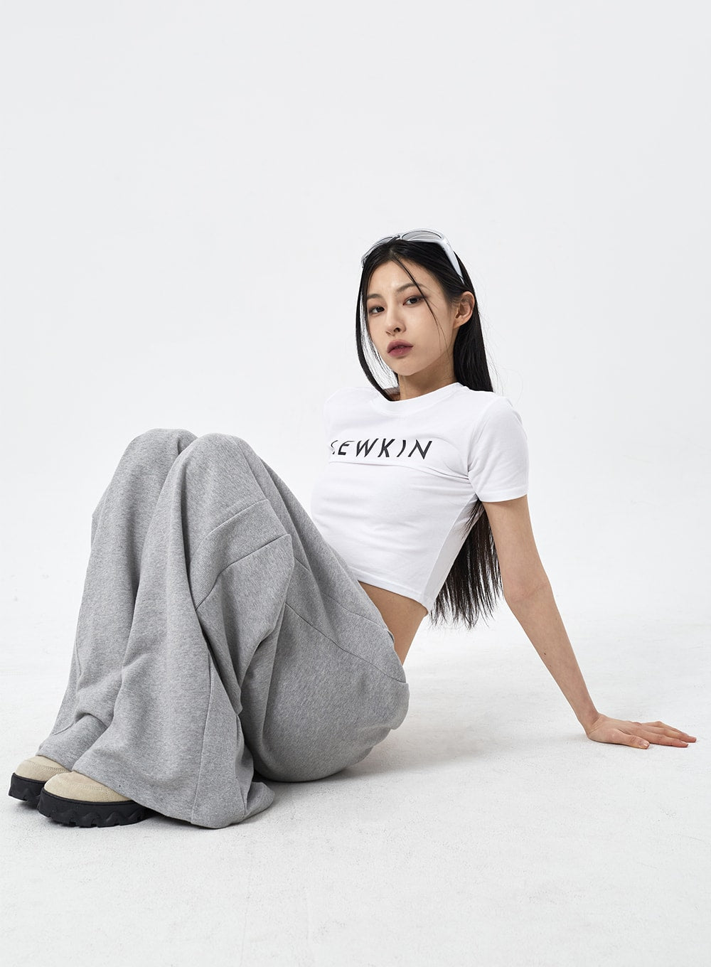 Lewkin Cropped Tee CM307