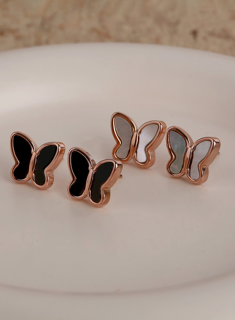 Shell Butterfly Earrings IL404