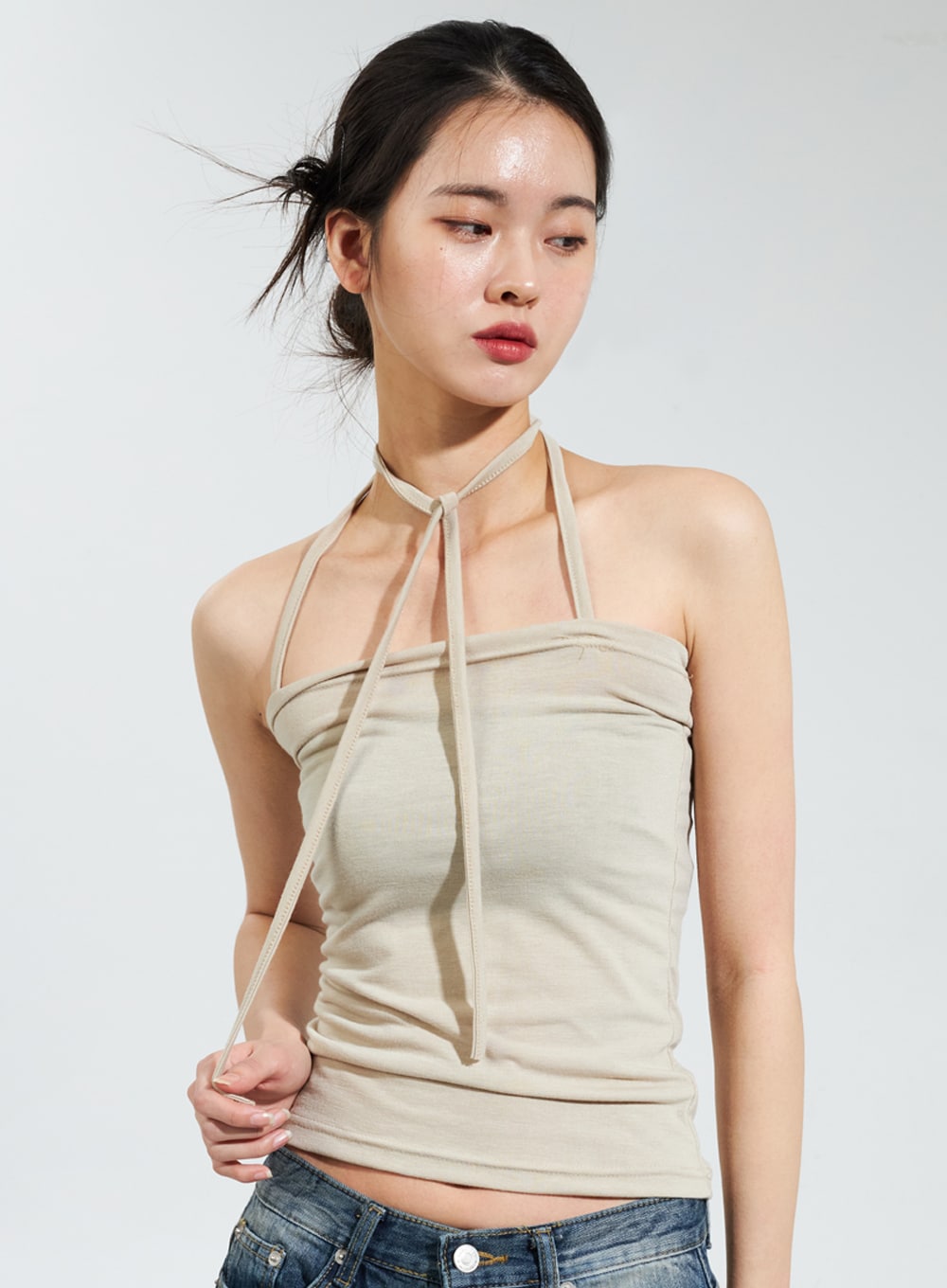 Halter Neck Top IY322