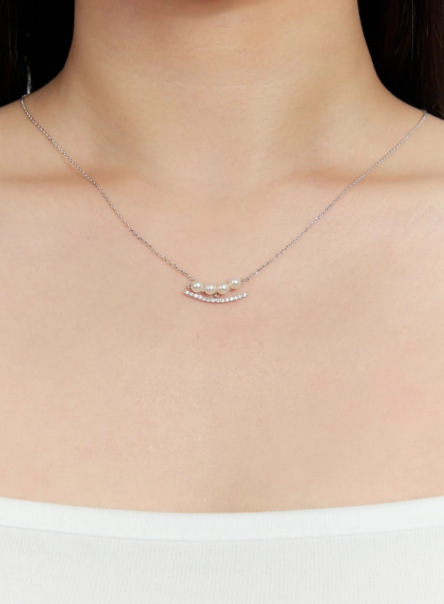 Pearl Nest Necklace IS517