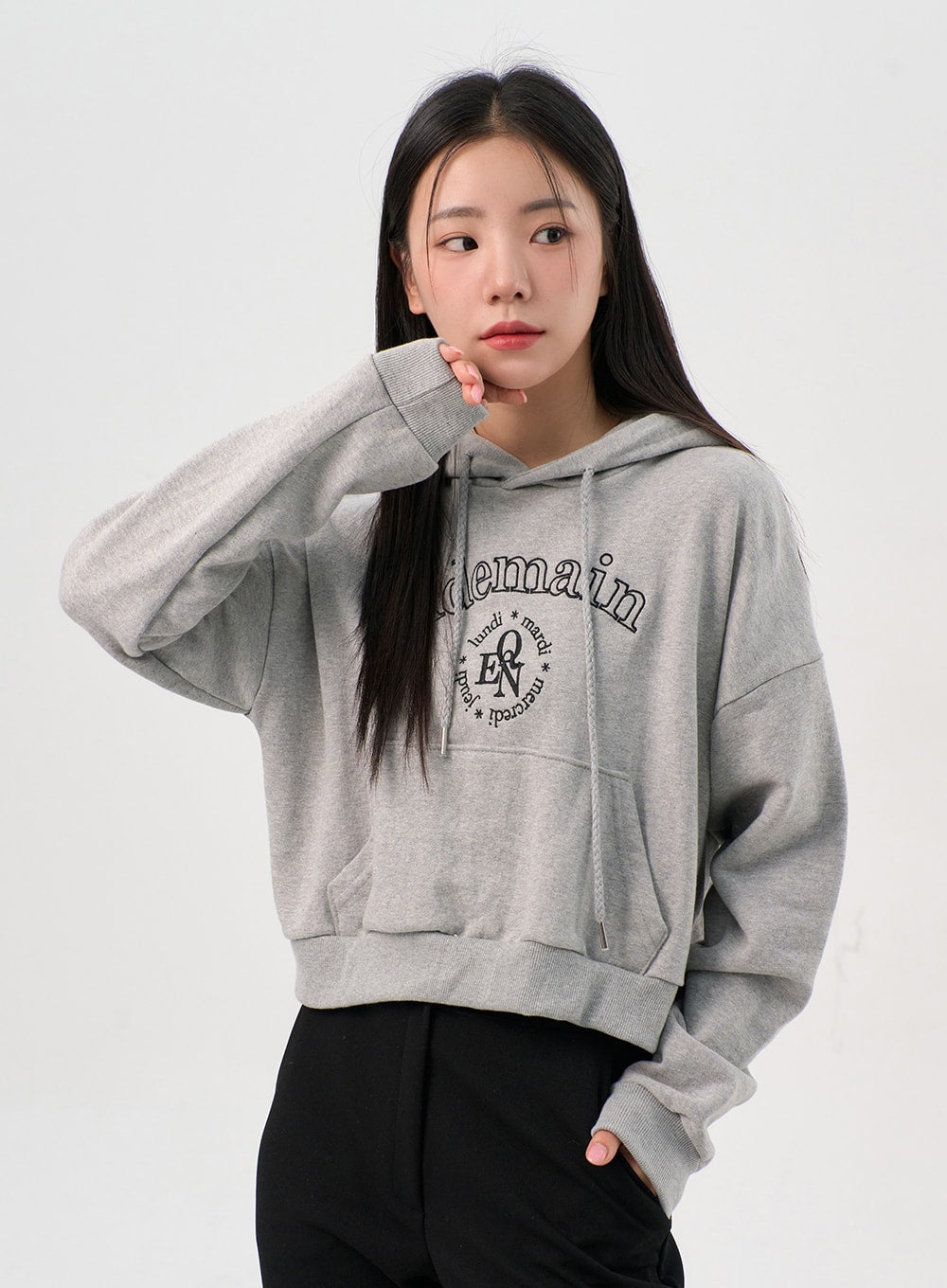 Long Sleeve Graphic Hoodie OS302