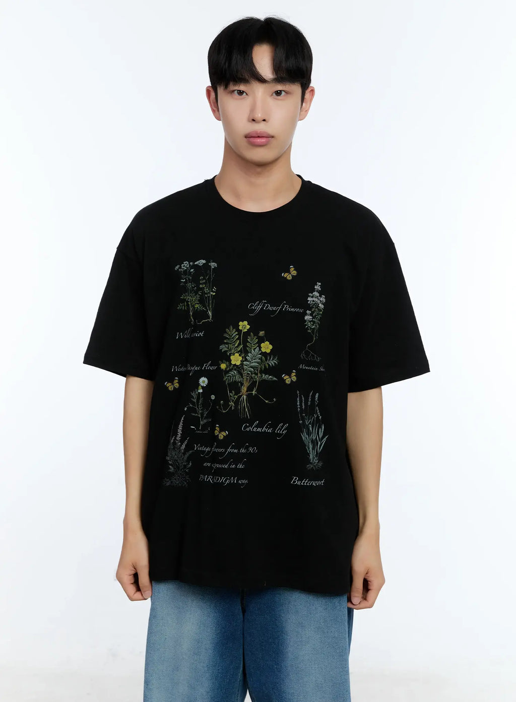 Men's Floral Summer Tee IL515