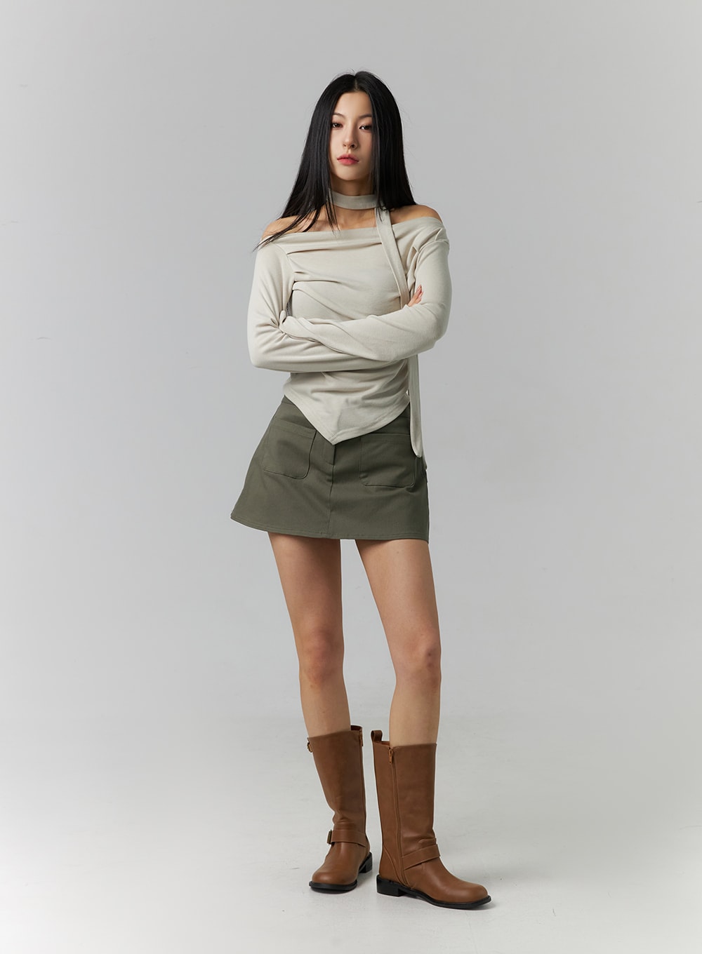 Cargo Mini Skirt ID305