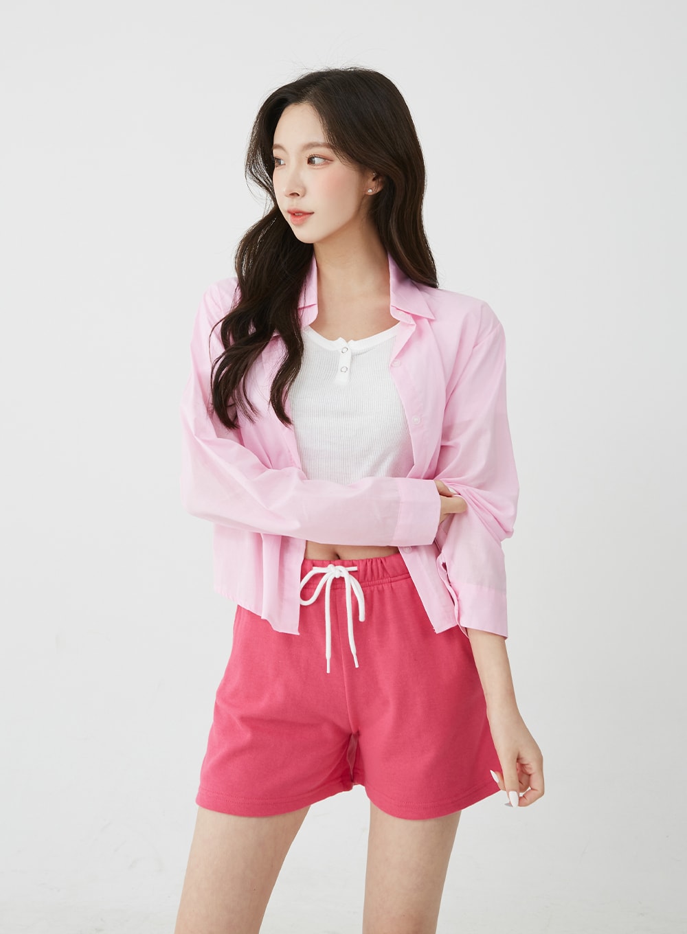 Everyday Summer Cropped Shirt BU1