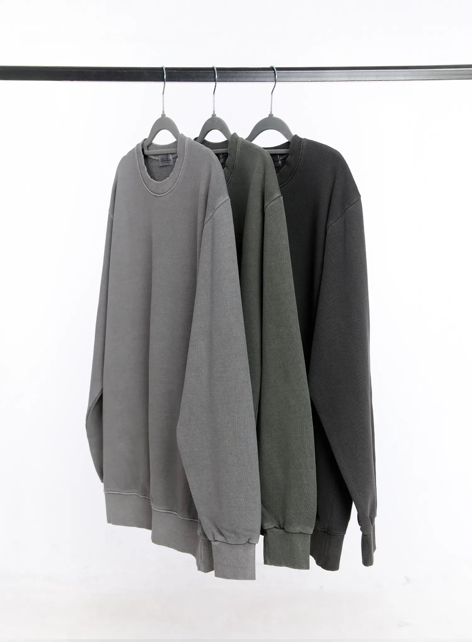 Men's Washed Crewneck Sweatshirt IG512