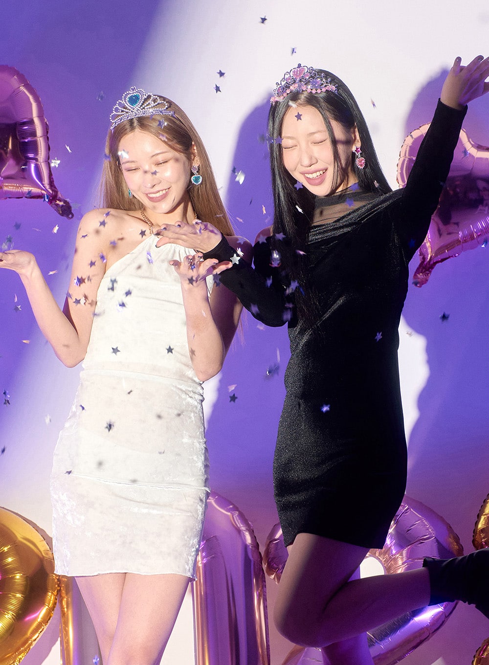 Velvet Off-Shoulder Mesh Neck Mini Dress BD23