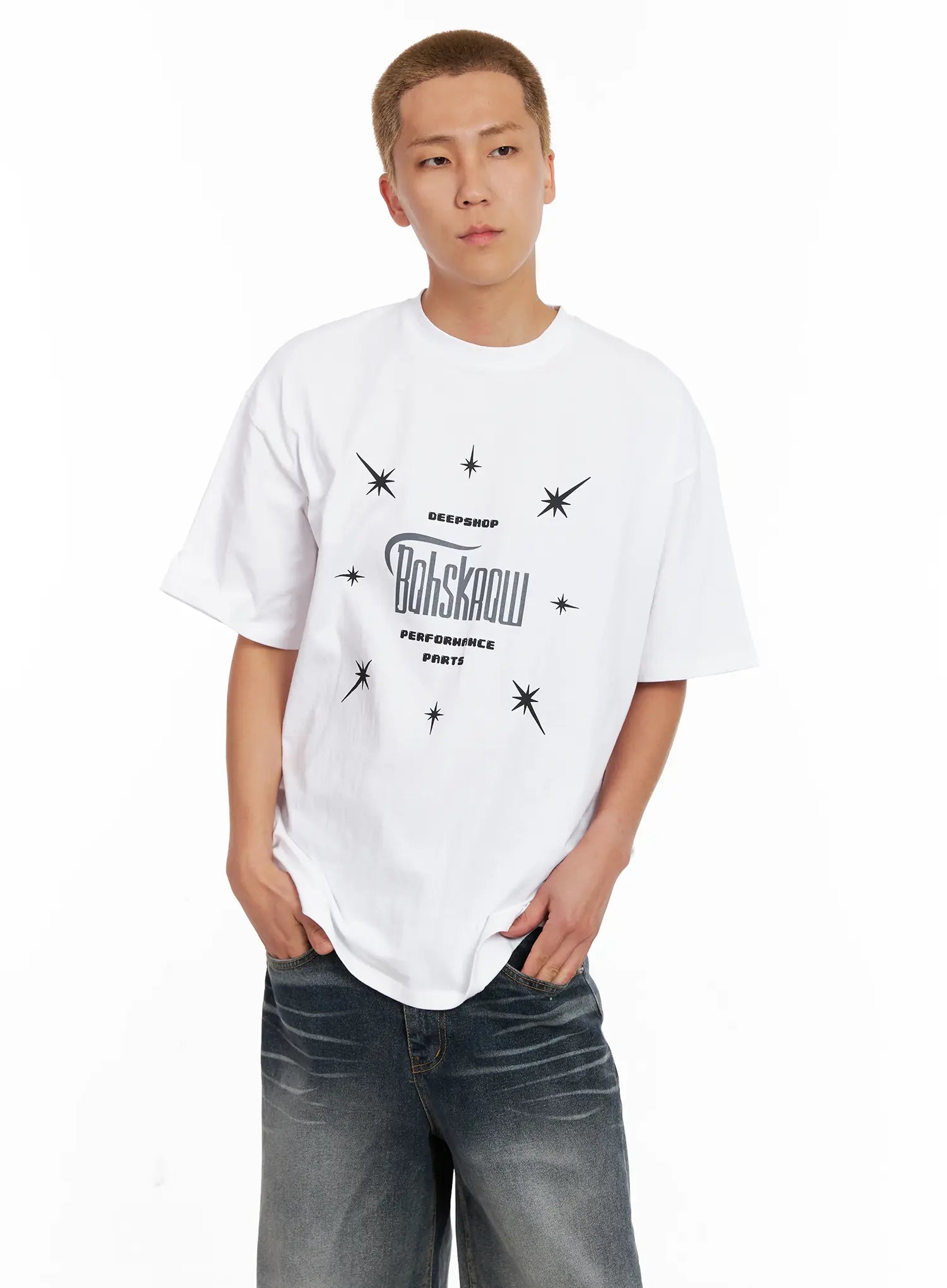 Men's Star Graphic Tee IL518