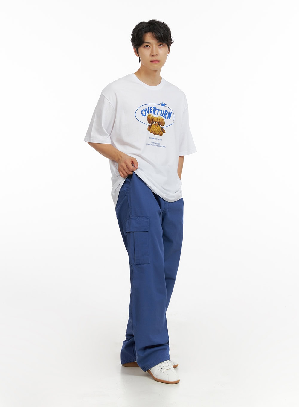 Men's Loose Fit Cargo Pants IG409