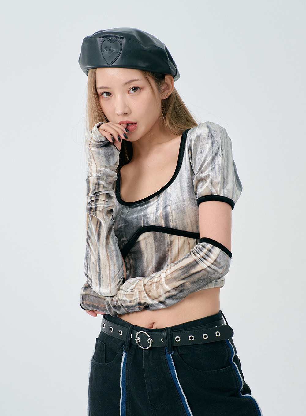 Round Shape Buckle Belt BD23