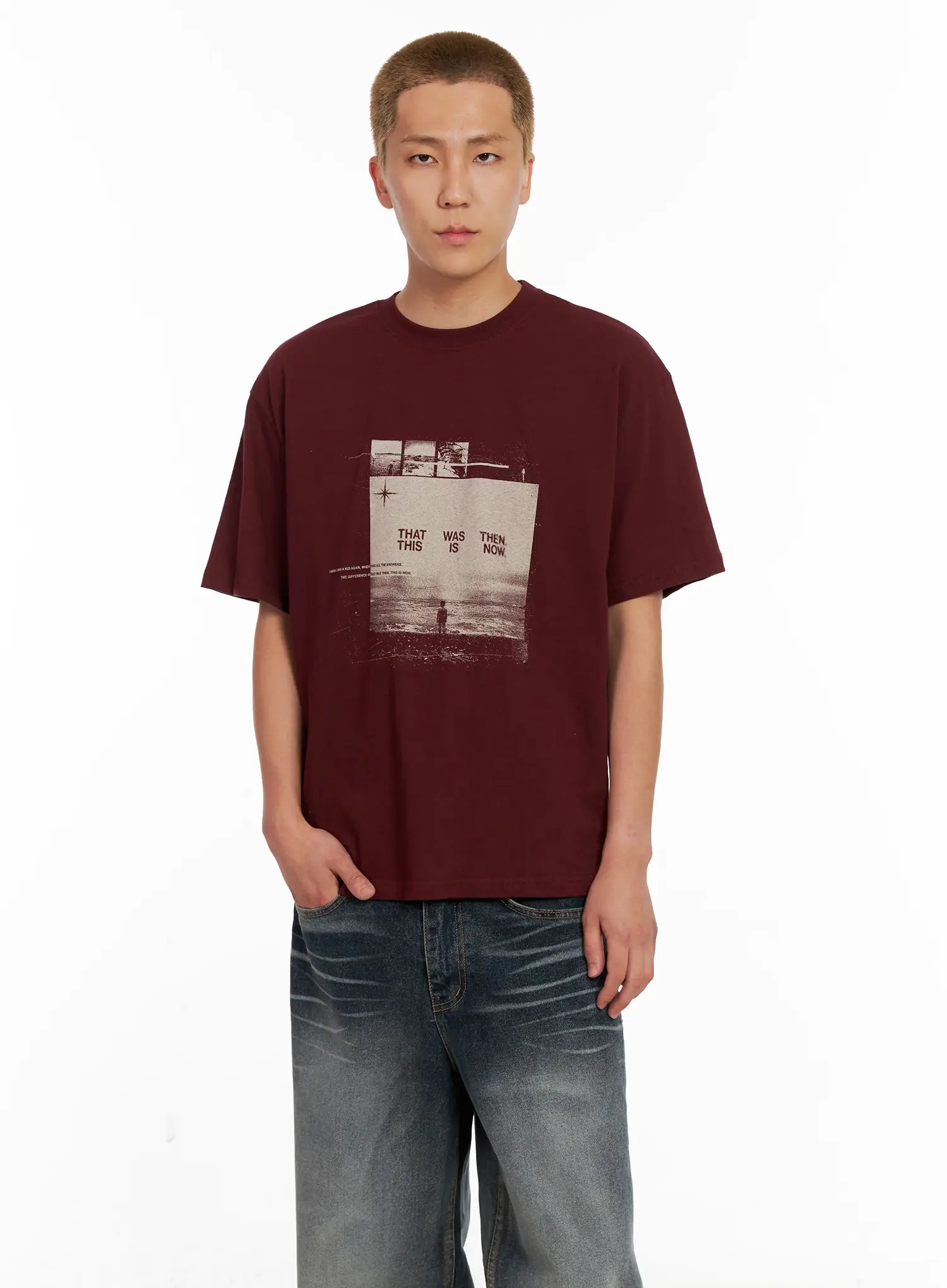 Men's Retro Graphic Tee IL518