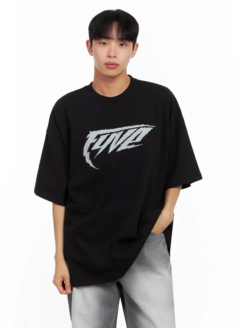 Men's Edgy Graphic T-Shirt IL516