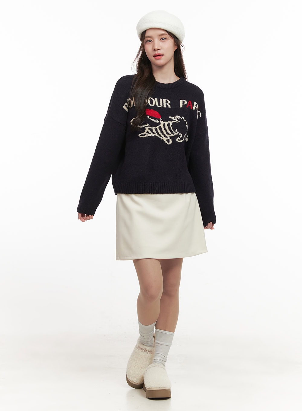 Classic A-Line Mini Skirt CJ515