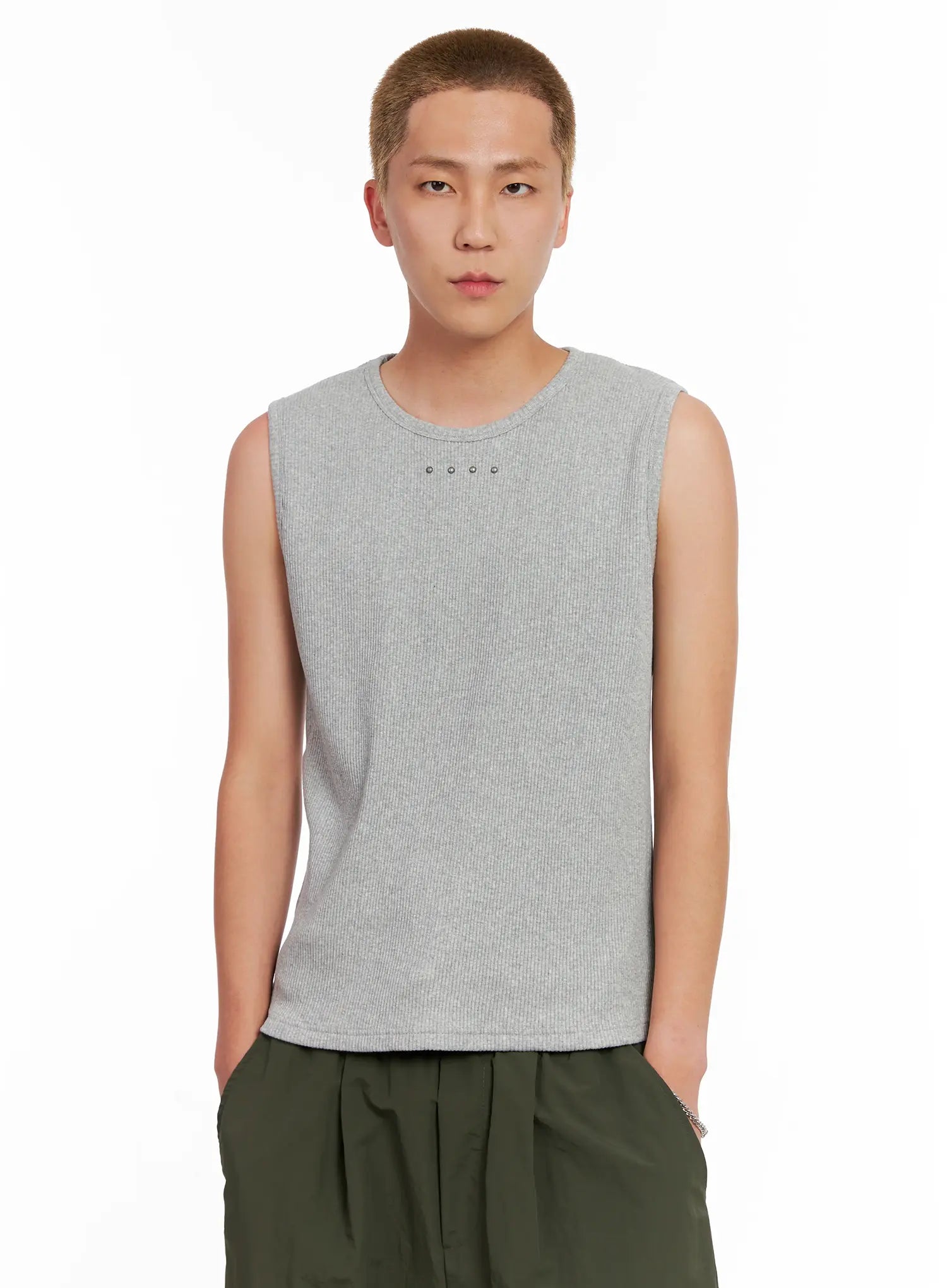 Men's Studded Tank Top IL518