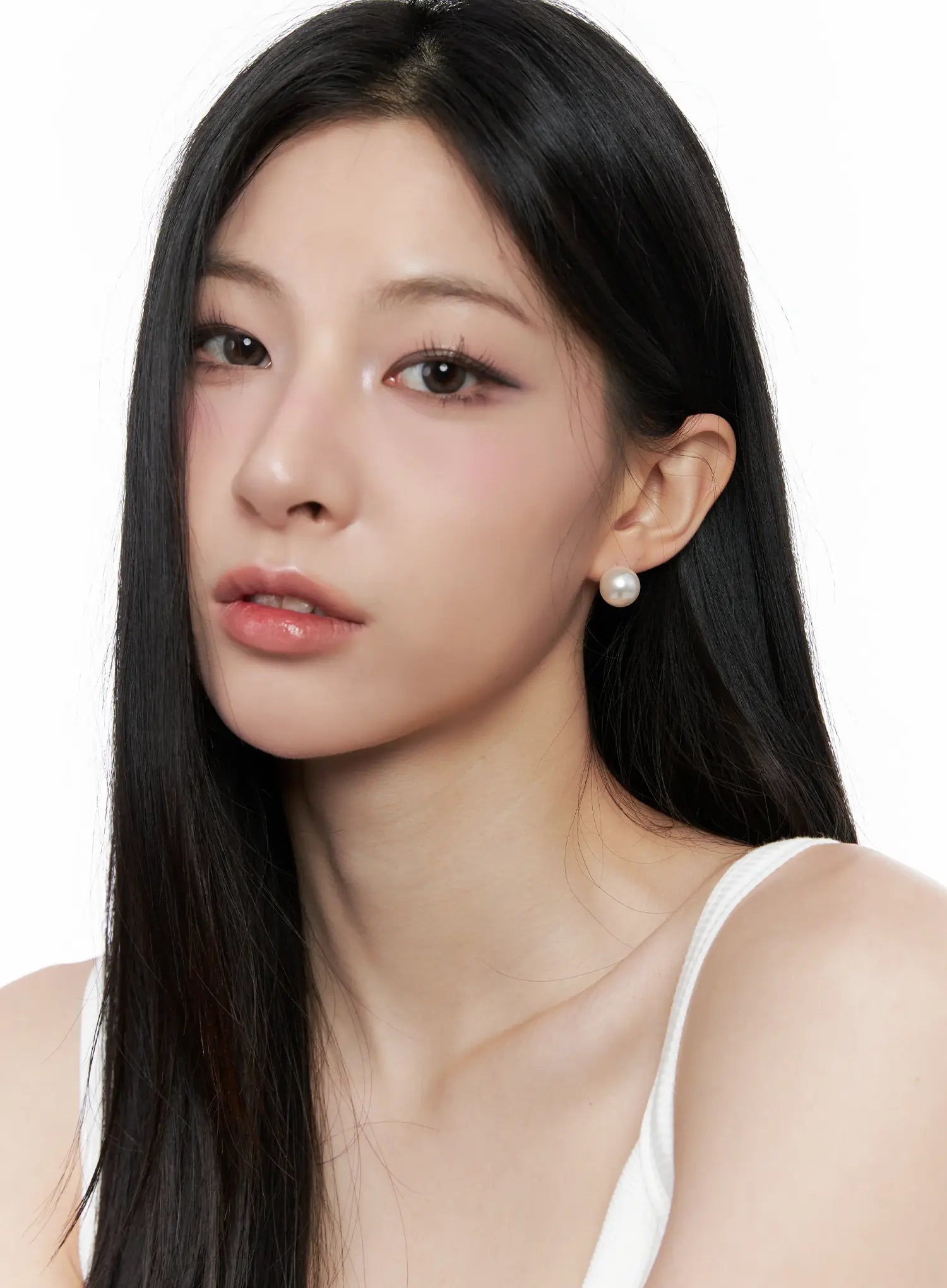 Simple Faux Pearl Earrings CO503