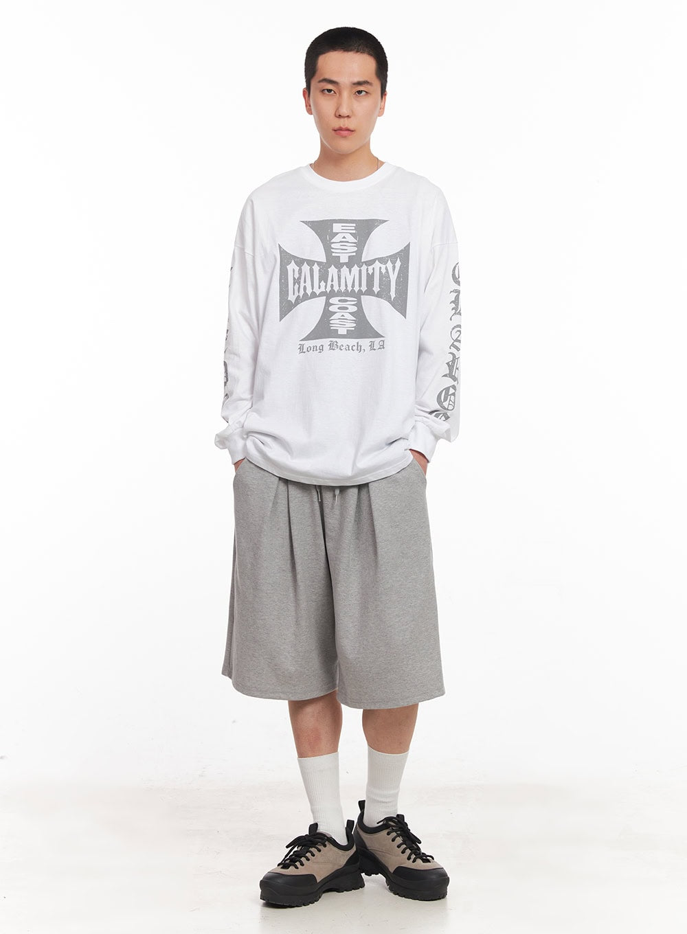 Men's Wide-Fit Comfy Sweatshorts IY506