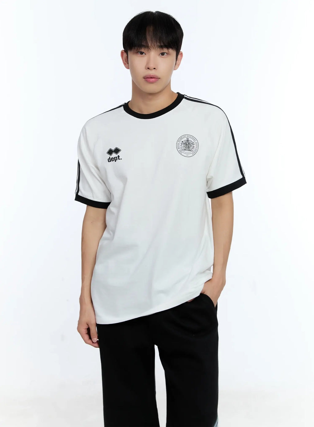 Men's Minimalist Graphic Cotton Tee IG515