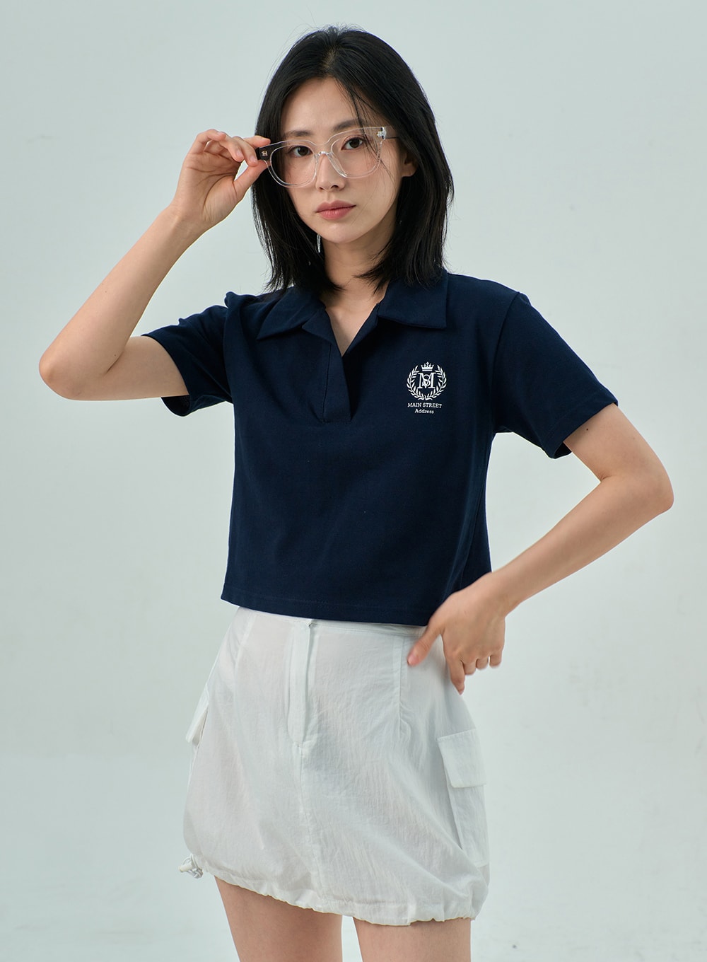Short Sleeve Polo Top OY315