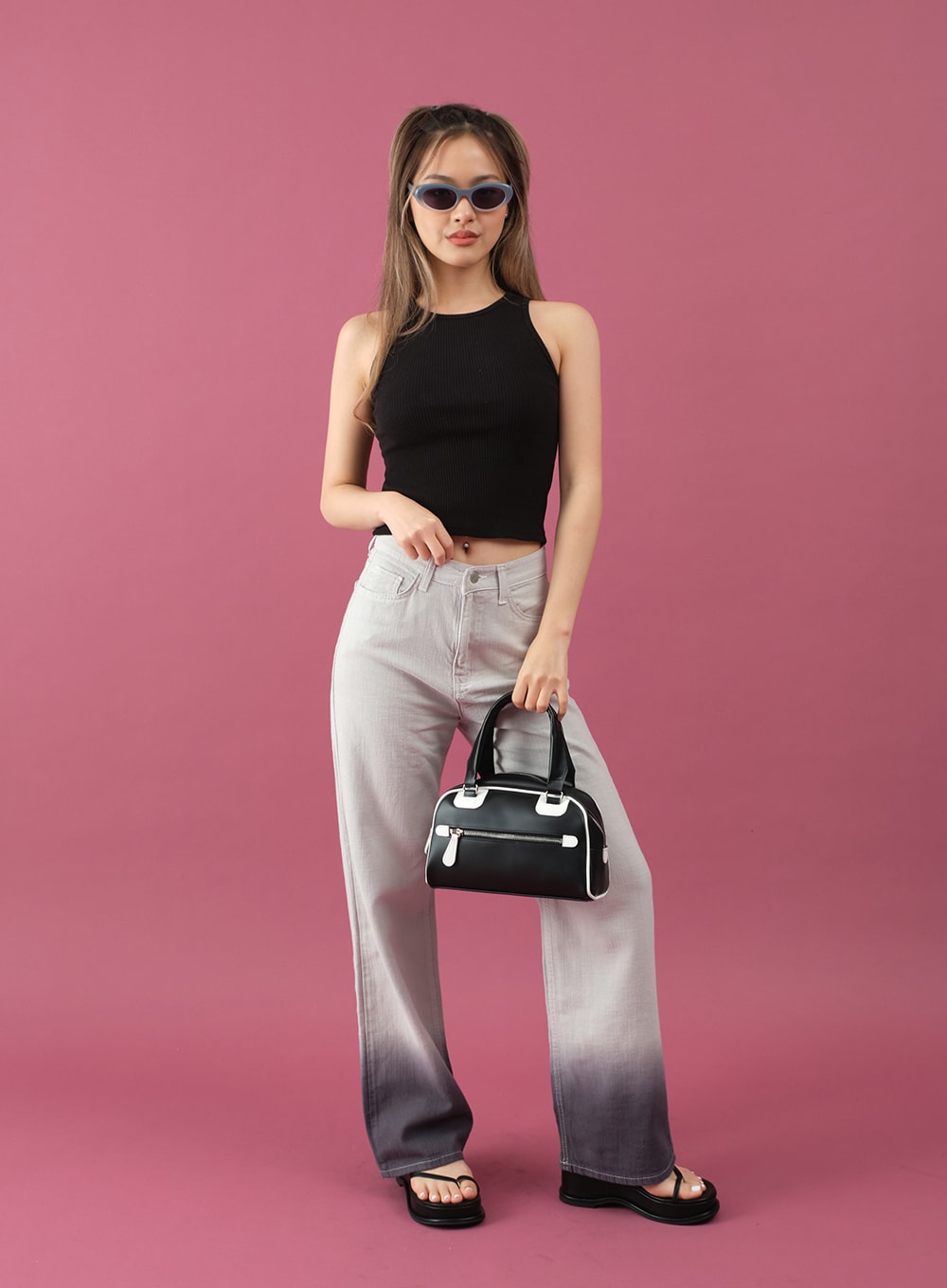 Oval Colorful Sunglasses CY16