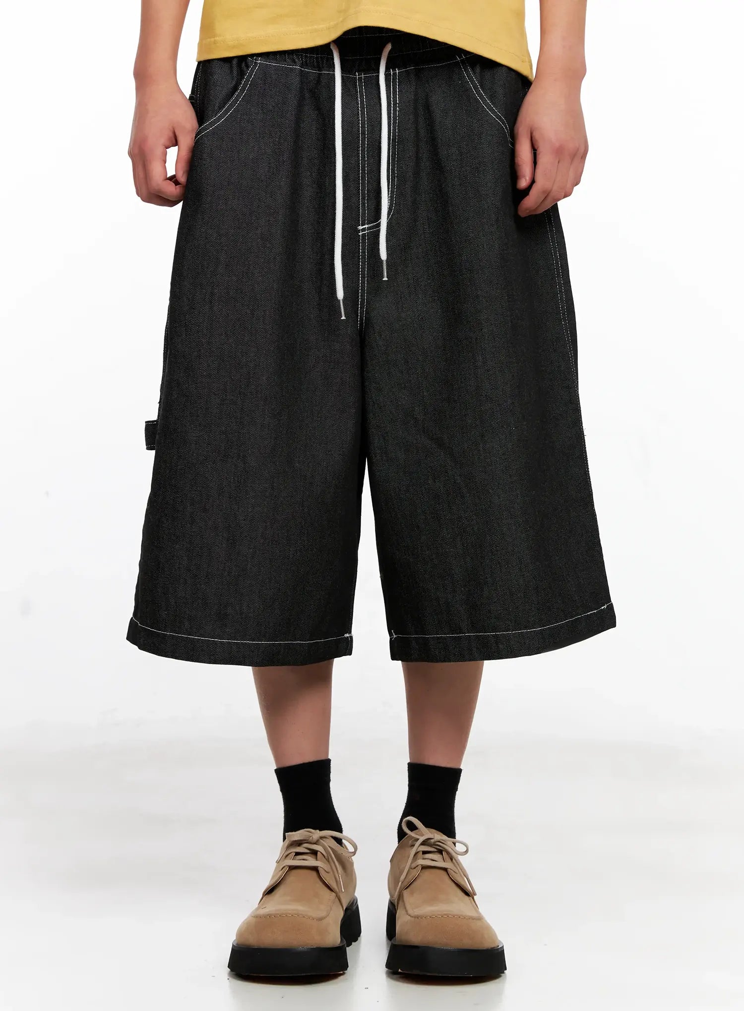 Men's Star Patch Jorts IG508