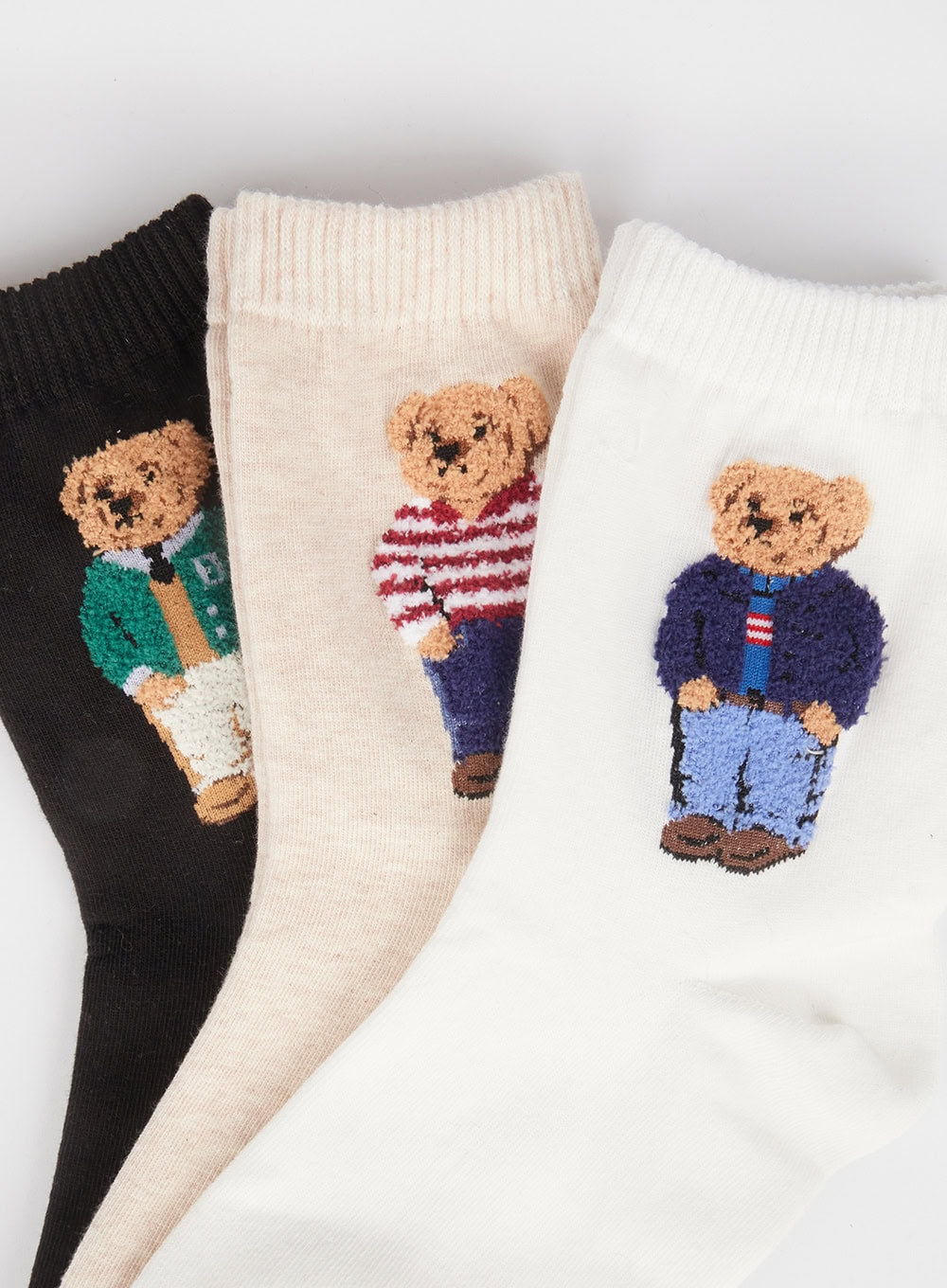 Cuddle Standing Bear Socks IM531