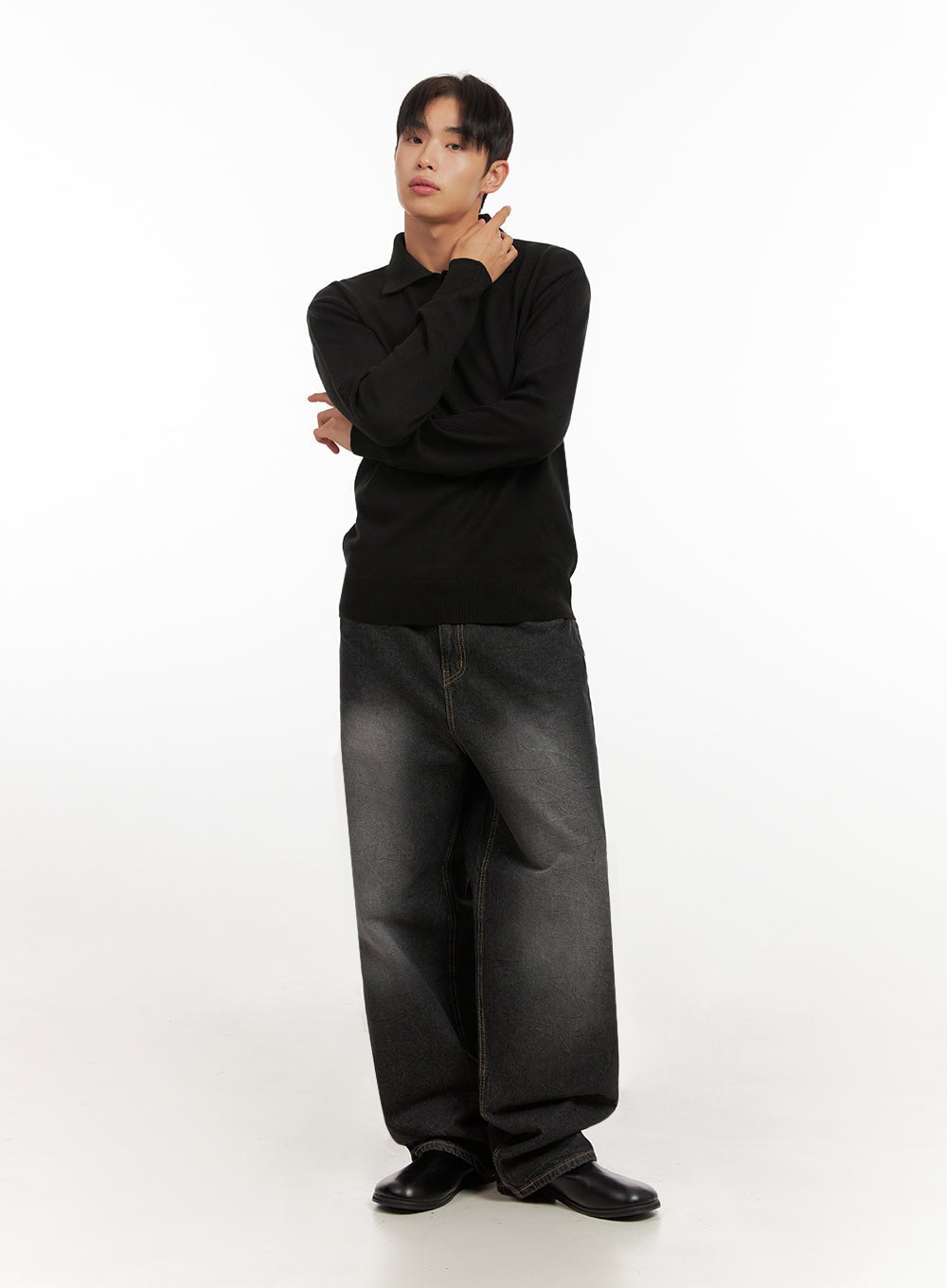 Men's Wide Fit Cotton Denim Jeans ID413