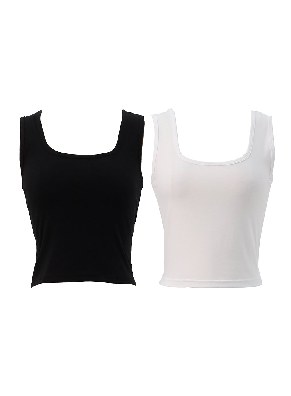 Slim-Fit Square-Neck Cami IG320