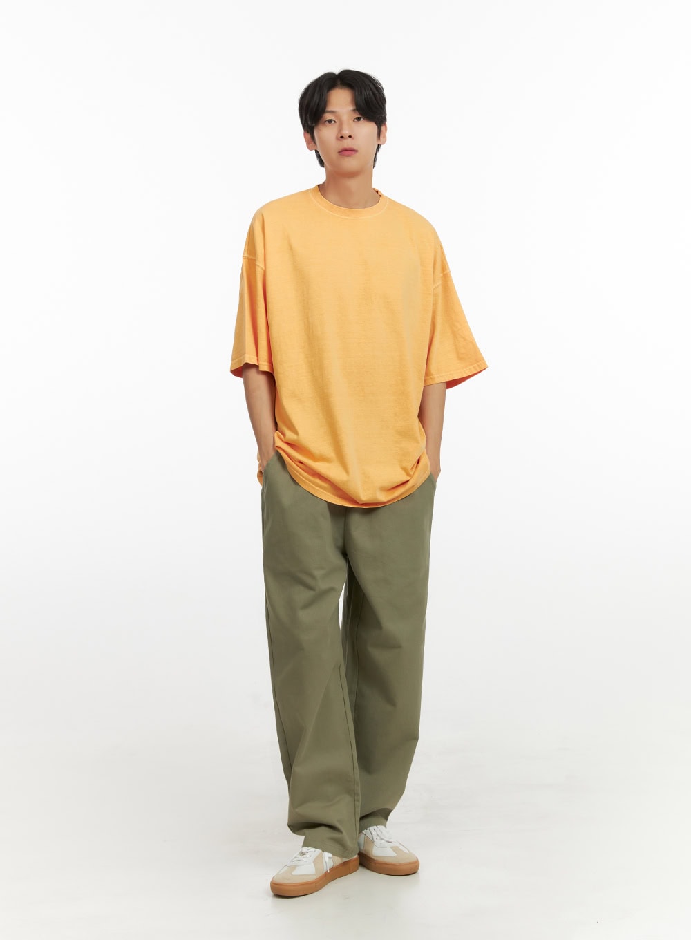 Men's Banding Cotton Pants IU405