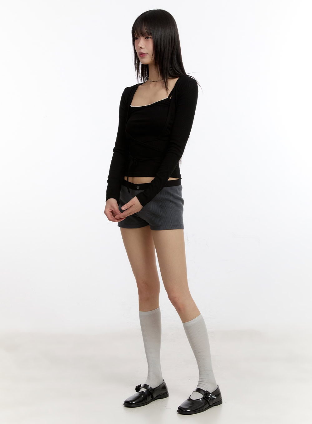 Strap Slim-Fit Bolero CM518