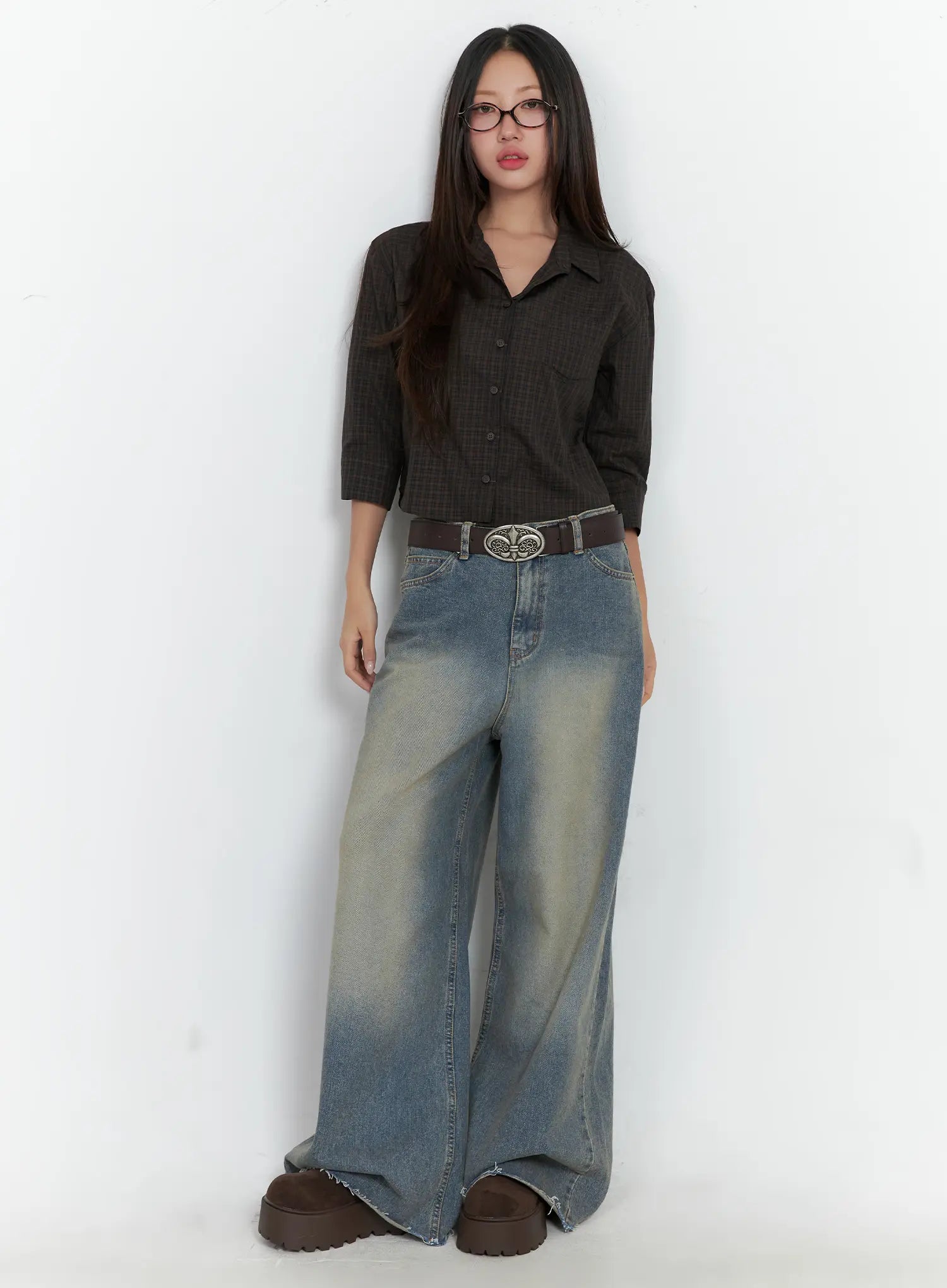 Adalyn Wide-Leg Jeans CS502