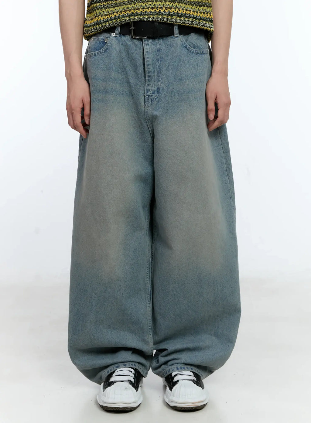 Men's Vintage Wide-Leg Jeans IG501