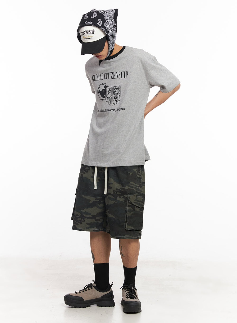 Men's Global Graphic T-Shirt IY508