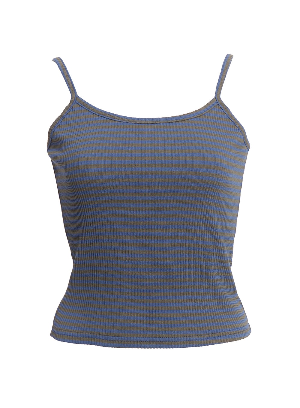 Ribbed Stripe Cami Top IA524
