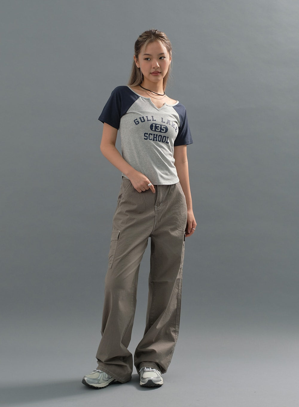 Wooden Beaded Necklace CJ22