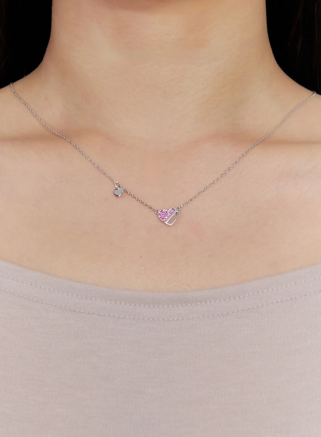 Dangling Cubic Necklace IS517