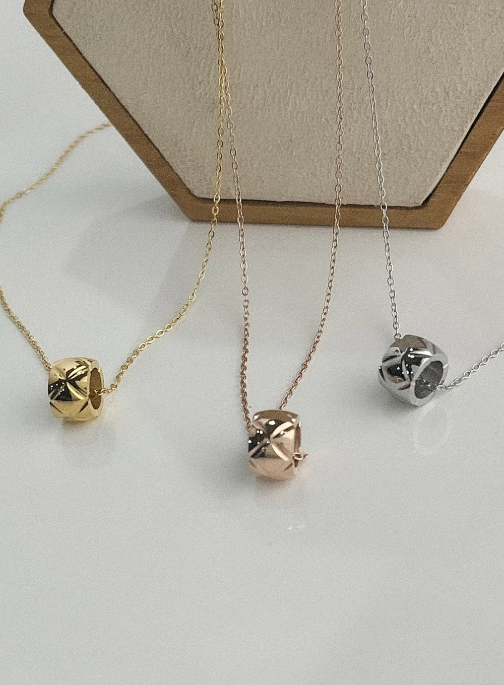 Bold Ring Necklace IL405