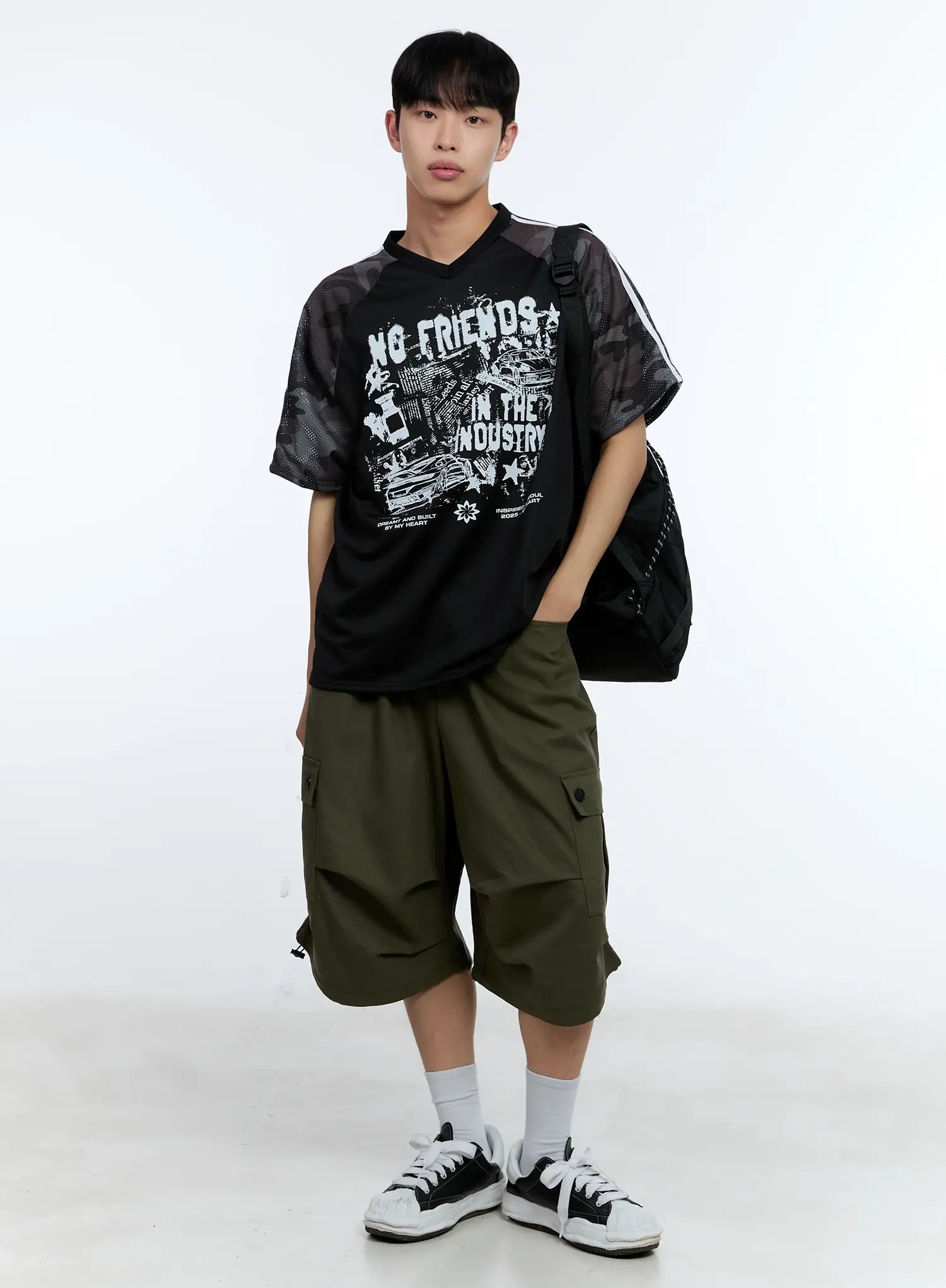 Men's Camo Sleeve Tee IL517