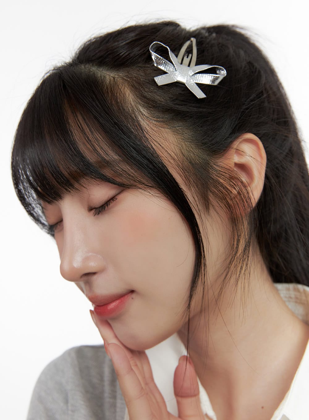 Sally Ribbon Hair Pin IS413