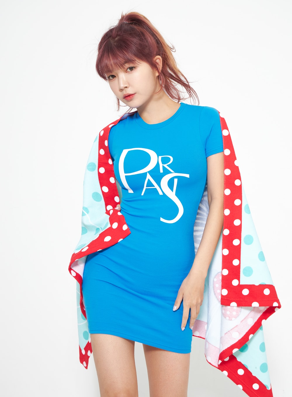 Paris Graphic Mini Dress IA314