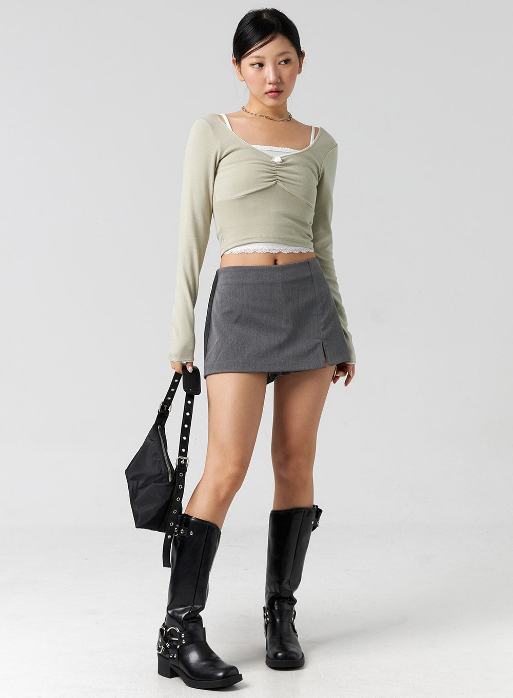 Mid-Rise Skort CG302