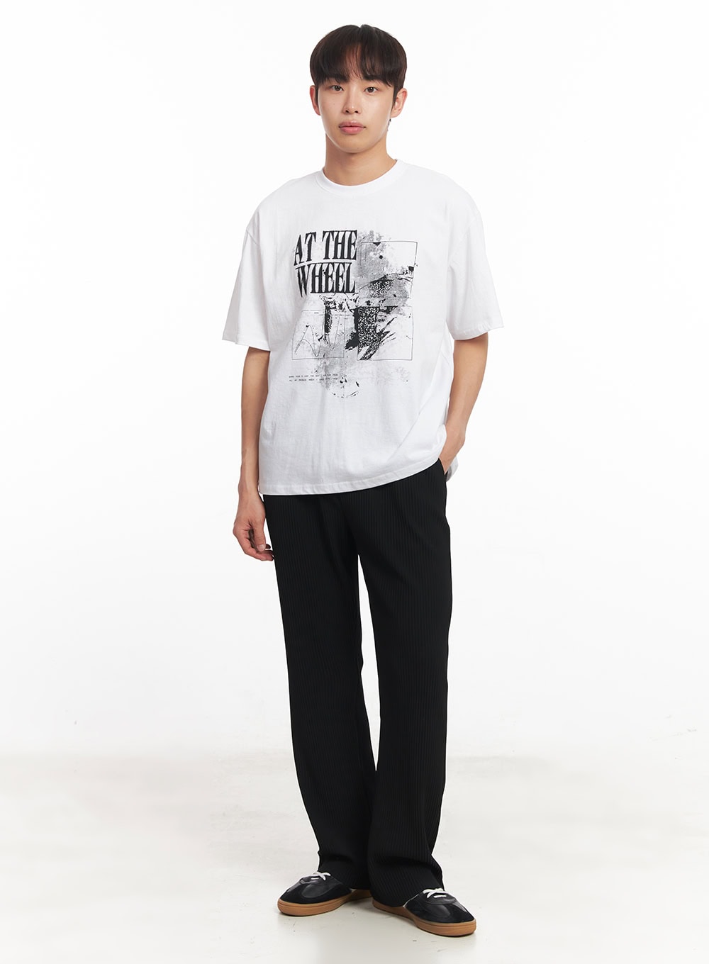 Men's Straight-Fit Trousers IA521