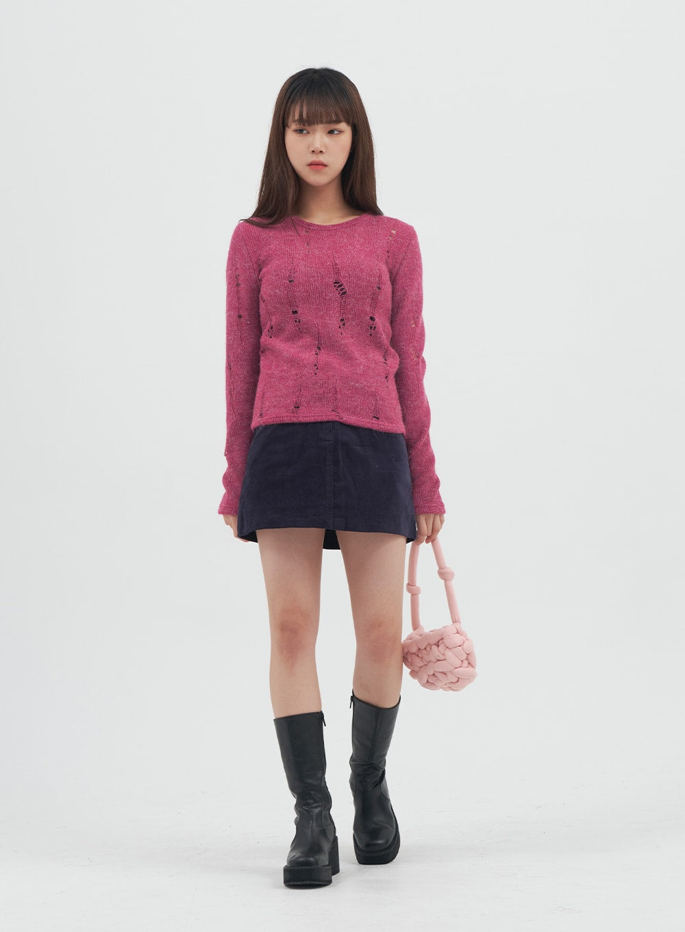 Destroyed Knit Pullover N2