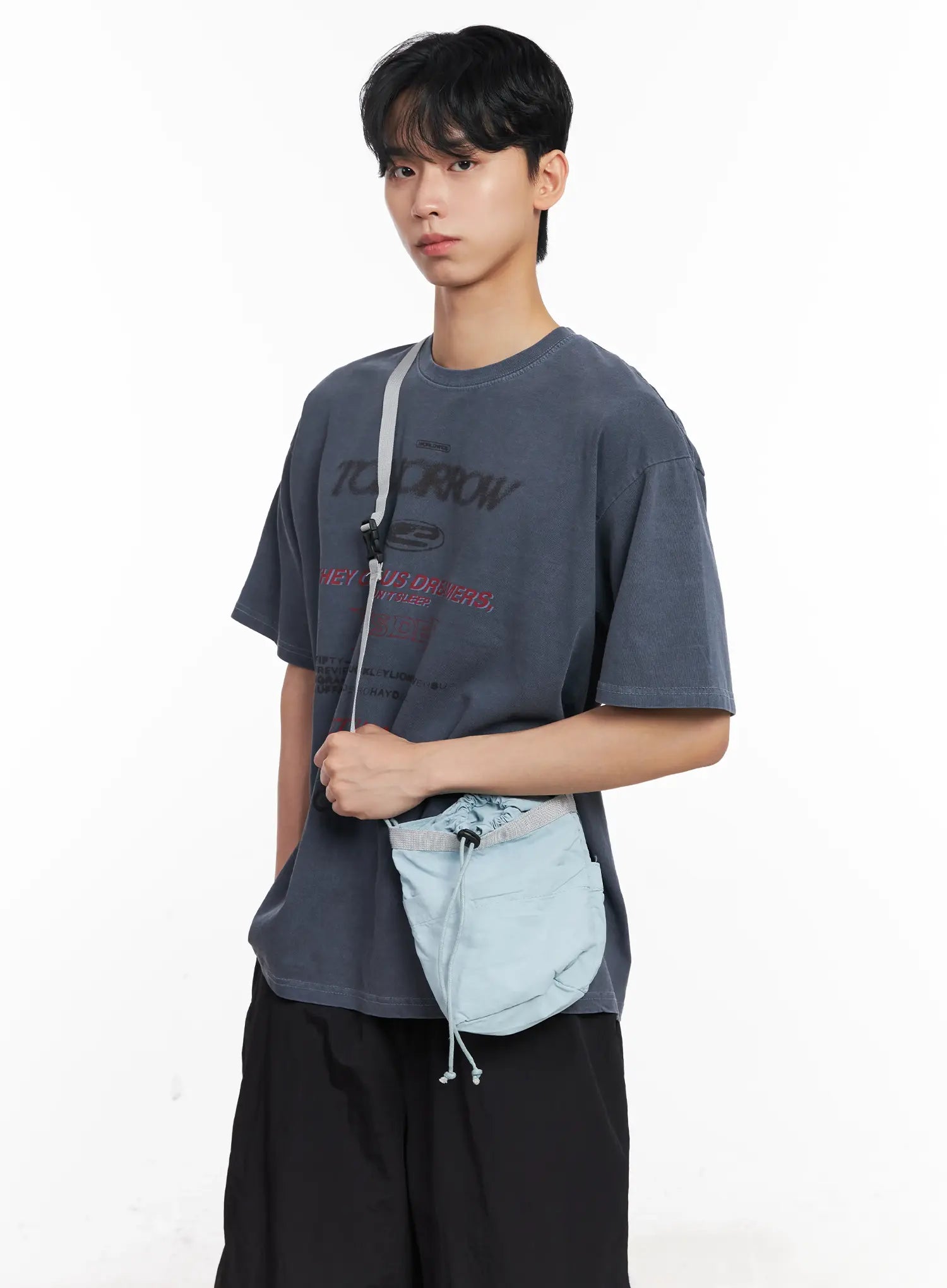 Men's Washed Graphic Tee IL501