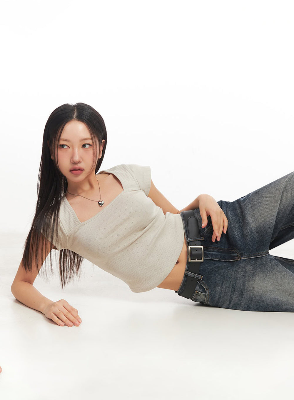 Essential Square-Neck Crop Top IA524