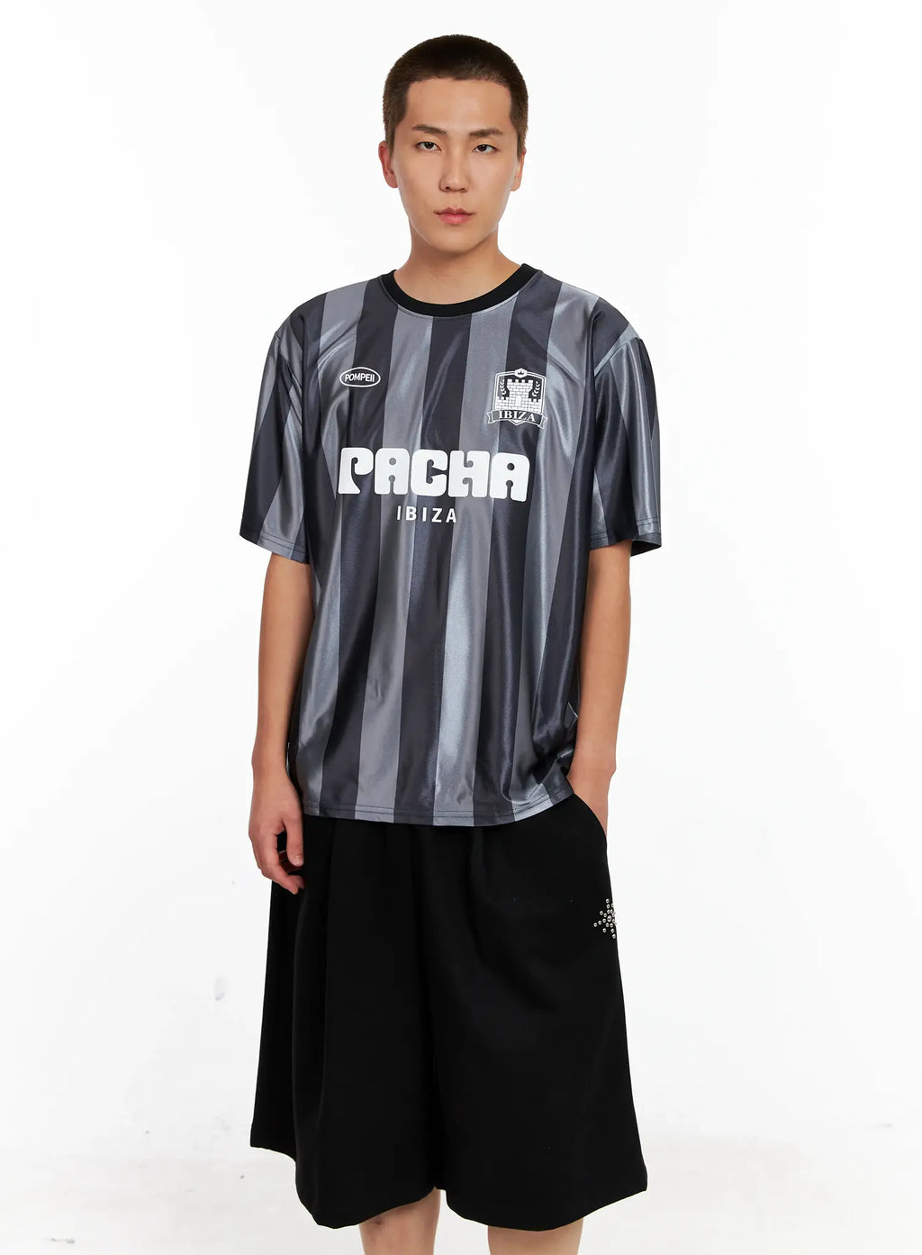 Men's Sporty Ibiza Striped Tee IG511